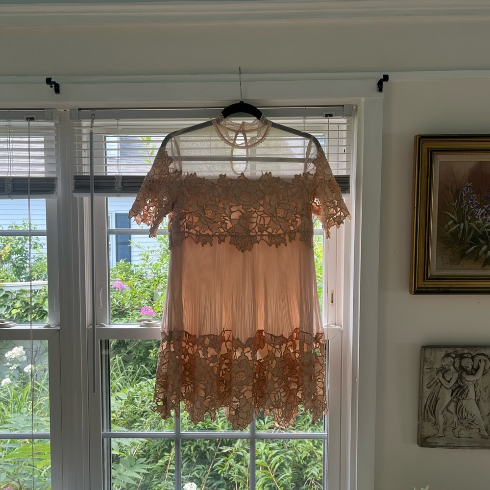 Free People Saylor Hollie Lace Mini Dress Size XS NWT!